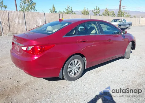 2013 Hyundai Sonata Gls z USA, uszkodzony, nr VIN 5NPEB4ACXDH590166